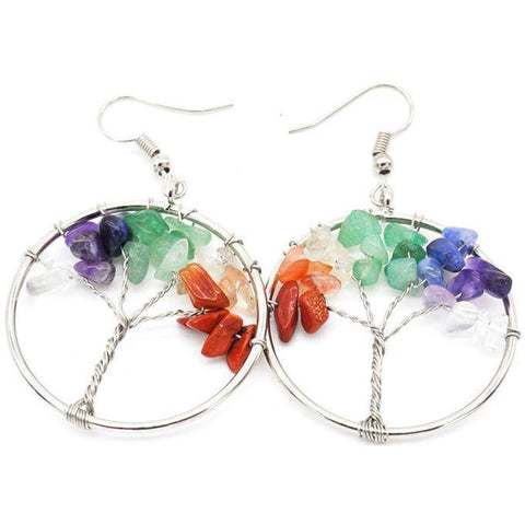 Kabala Life Tree Earrings