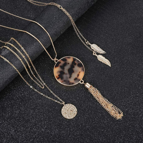 10Pcs Long Necklace