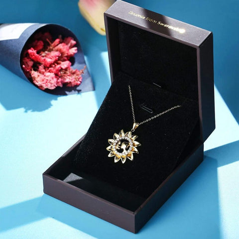 Sunflower Mom Necklace