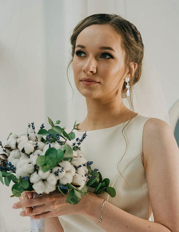 Bridal Rhinestone Earring