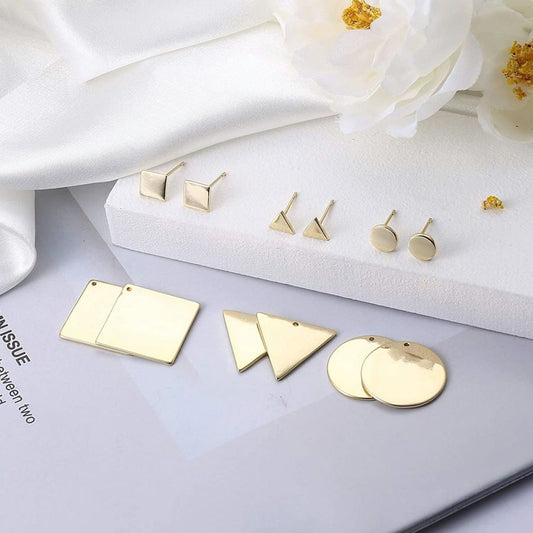 3 Pcs Jacket Stud Earrings