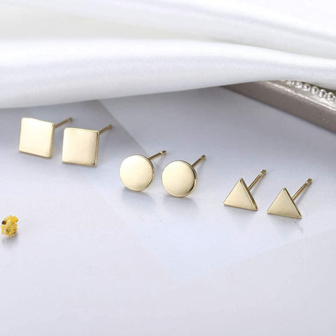 3 Pcs Jacket Stud Earrings