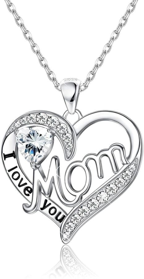 Mom Heart Necklace