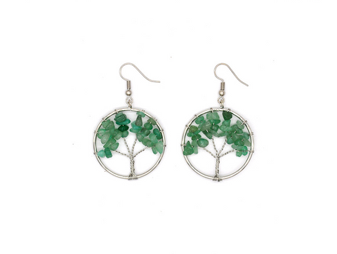 Kabala Life Tree Earrings