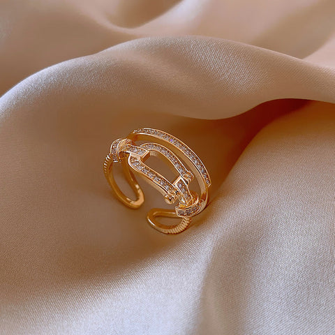 Exquisite Fishtail Open Ring