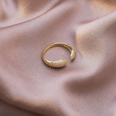 Exquisite Fishtail Open Ring