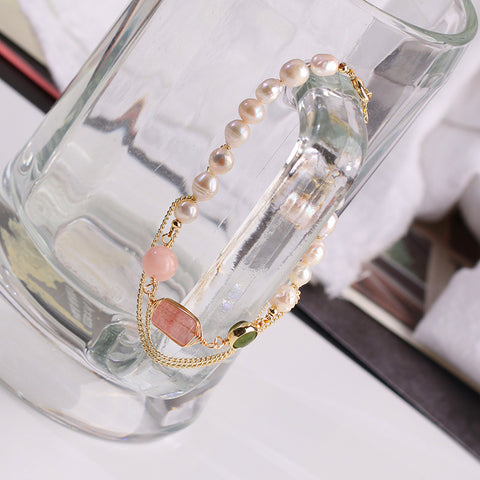 Strawberry Crystal Bracelet