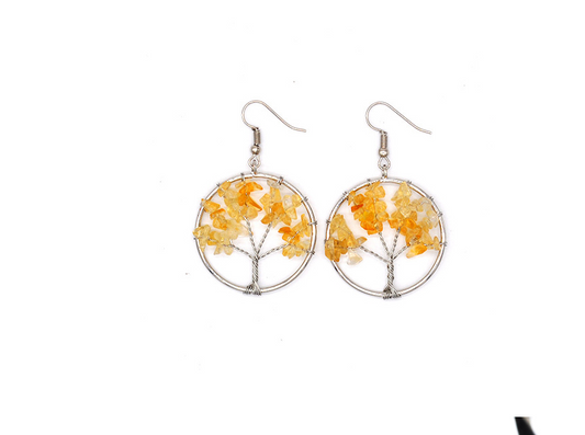 Kabala Life Tree Earrings