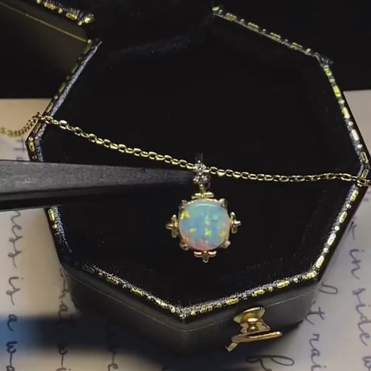 Opal Court Necklace