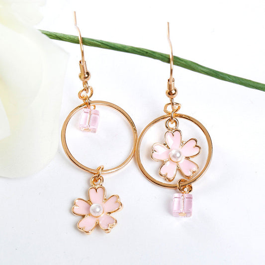 Crystal Cherry Blossom Earrings