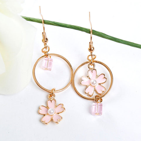 Crystal Cherry Blossom Earrings