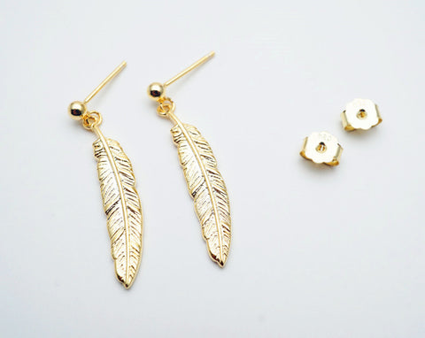 Feather Earrings