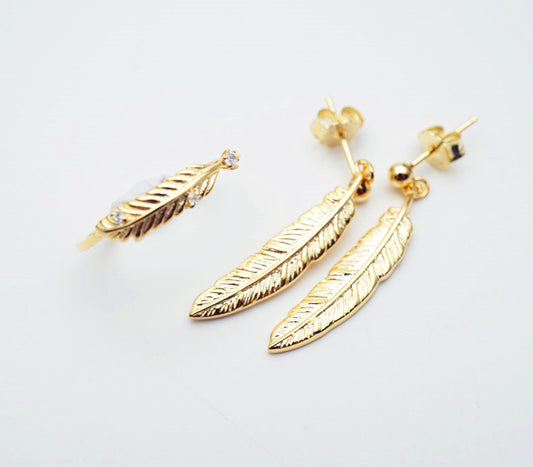 Feather Earrings