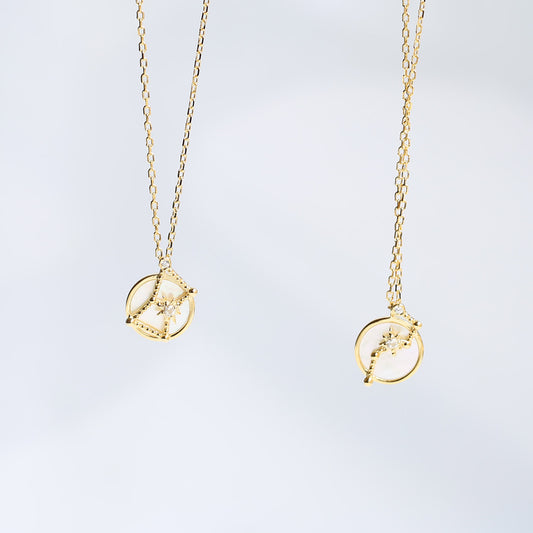 Big Dipper Orion  Necklace