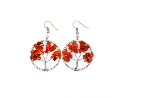 Kabala Life Tree Earrings