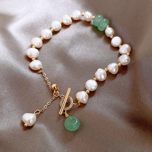 Irregular Pearl Bracelet