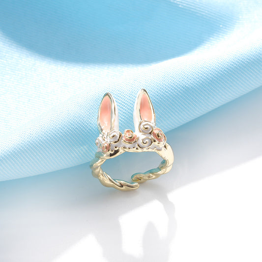 Rabbit Ear Ring