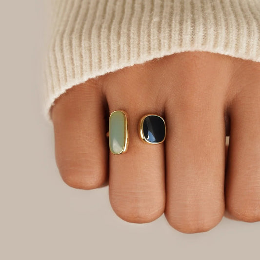 Geometric Dripping Rings