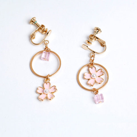 Crystal Cherry Blossom Earrings