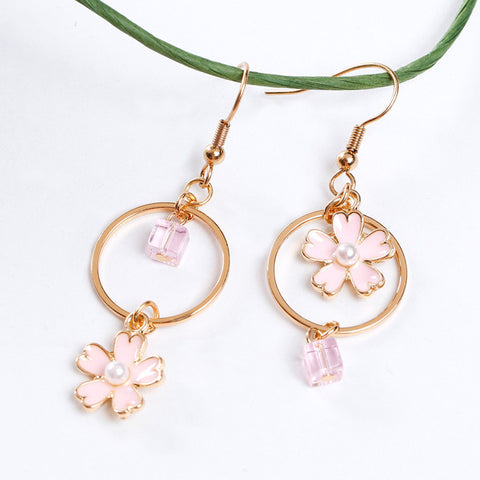 Crystal Cherry Blossom Earrings