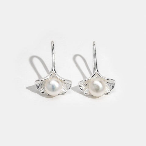 Dahra Pearl Sterling Silver Earrings