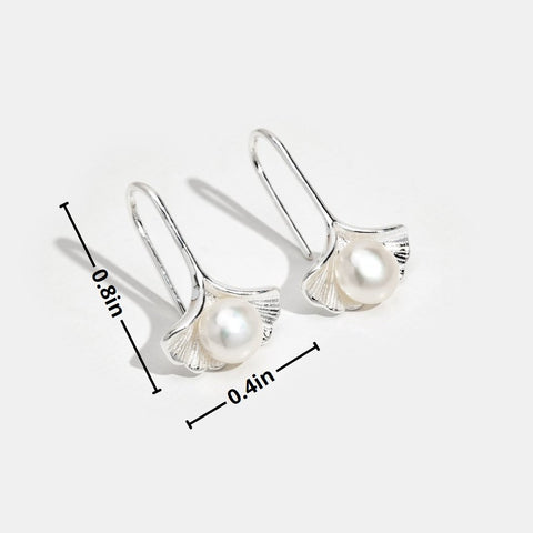 Dahra Pearl Sterling Silver Earrings