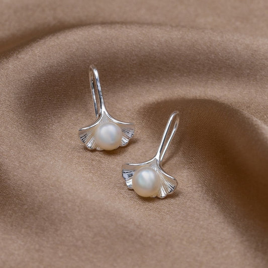 Dahra Pearl Sterling Silver Earrings