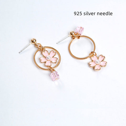 Crystal Cherry Blossom Earrings