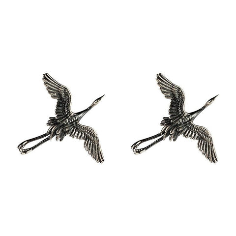 Flying Crane Earrings