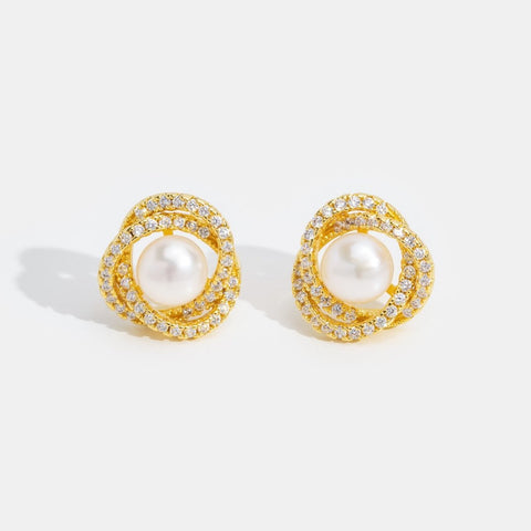 Forever Love Pearl Earrings