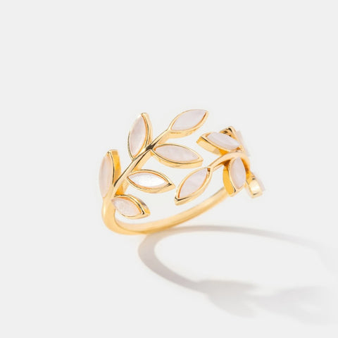 Gold Leaf Ring