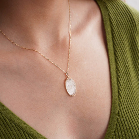 White Crystal Necklace